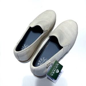 BOBS Vegan Slip-On Shoes in Cream